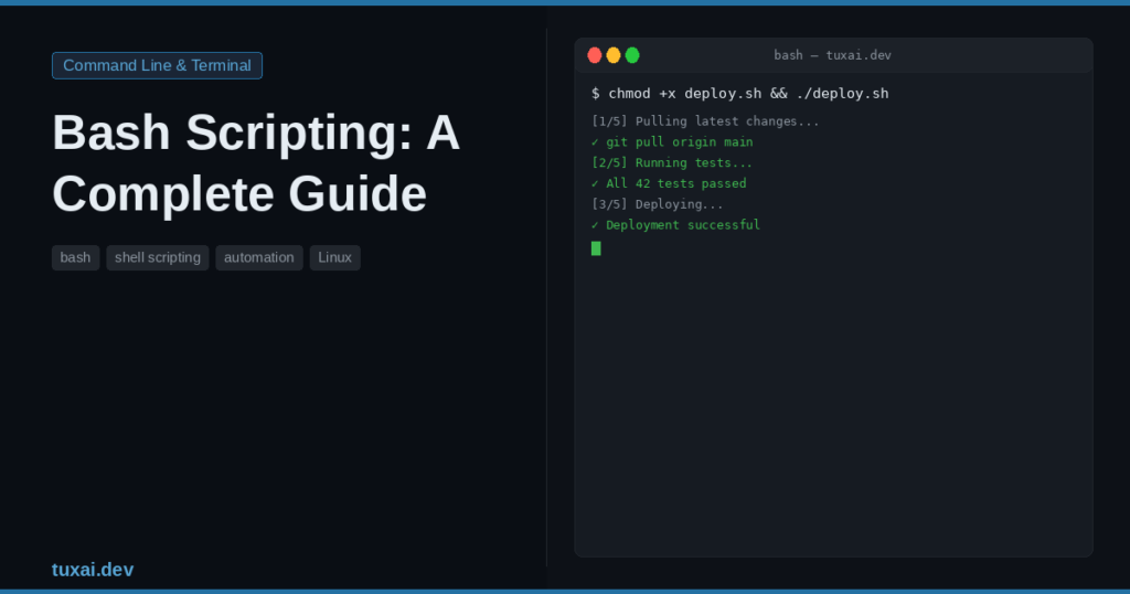 Bash Scripting Tutorial: From Beginner to Advanced