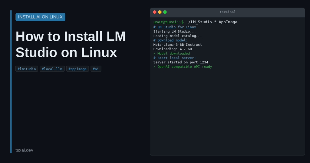 How to Install LM Studio on Linux