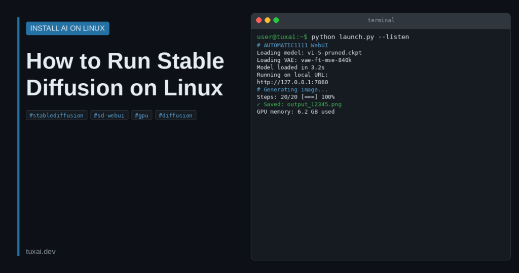 How to Run Stable Diffusion on Linux: Complete Setup Guide